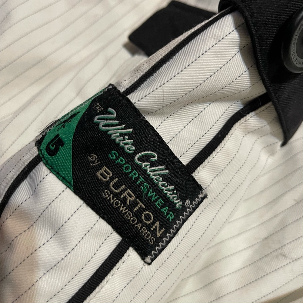 Burton Limited Edition “white” collection Snowboarding pants